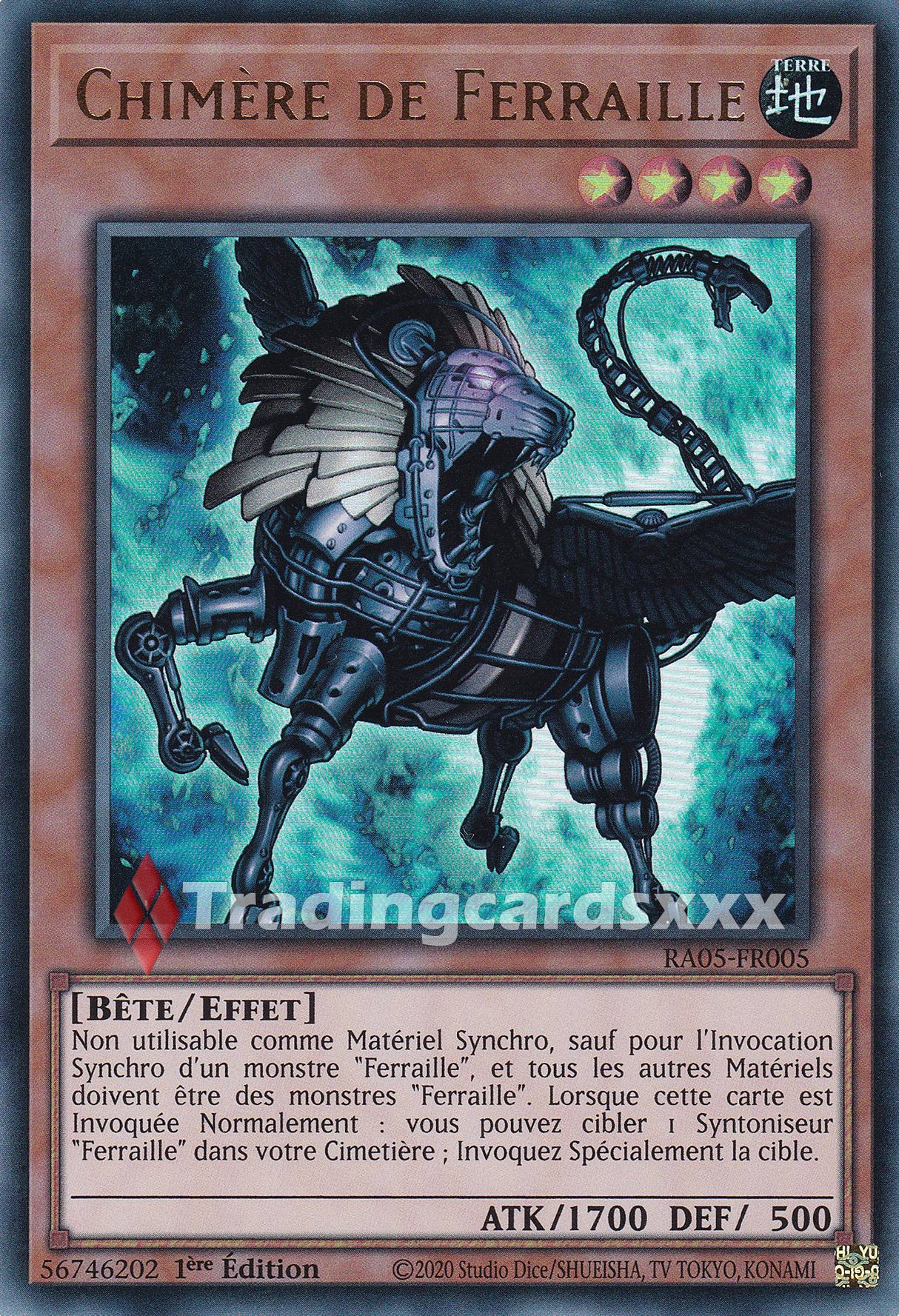 Yu-Gi-Oh! Chimère de Ferraille : UR RA05-FR005