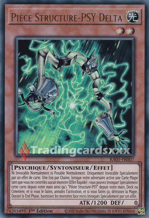 Yu-Gi-Oh! Pièce Structure-PSY Delta : UR RA05-FR007
