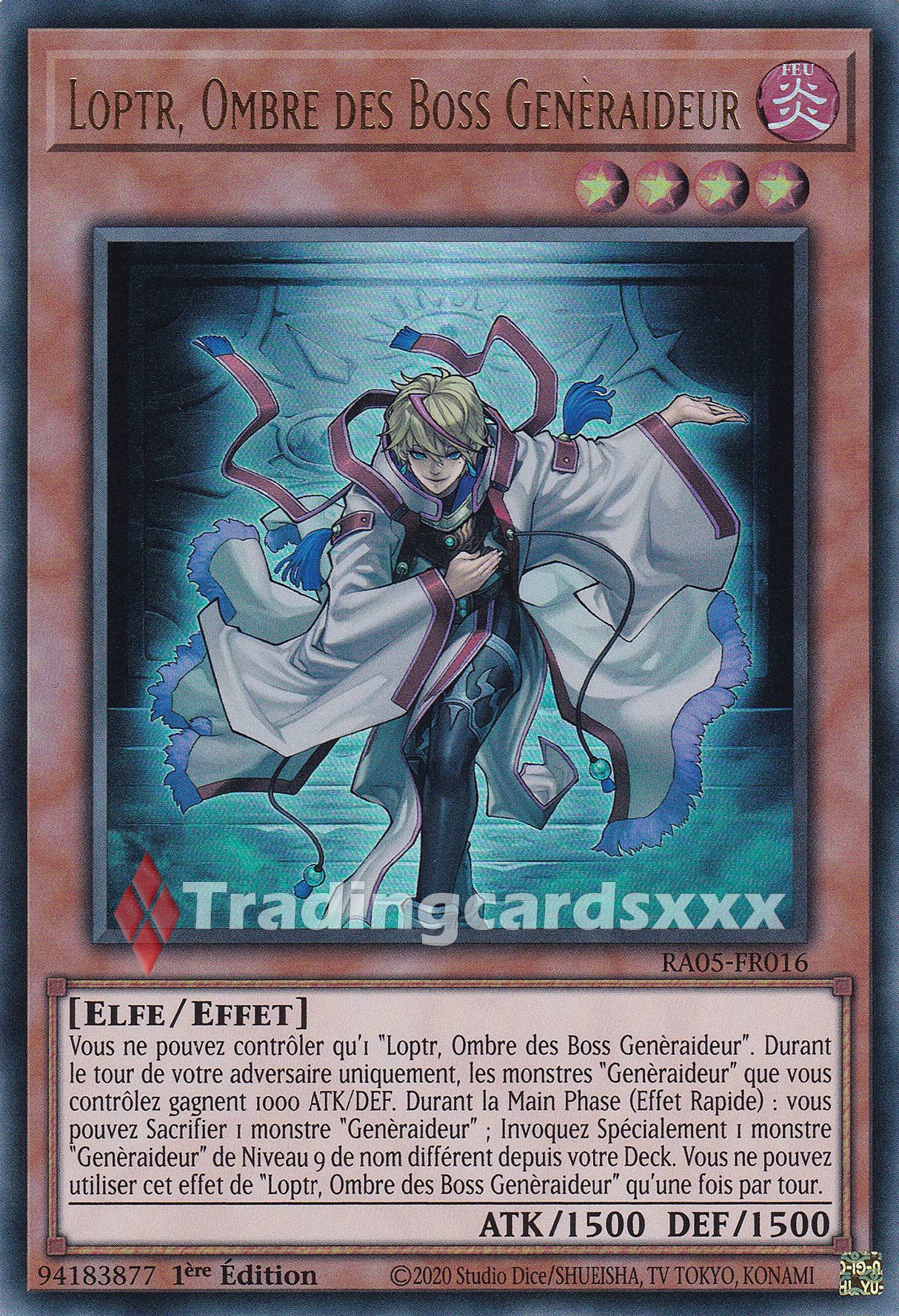 Yu-Gi-Oh! Loptr, Ombre des Boss Genèraideur : UR RA05-FR016