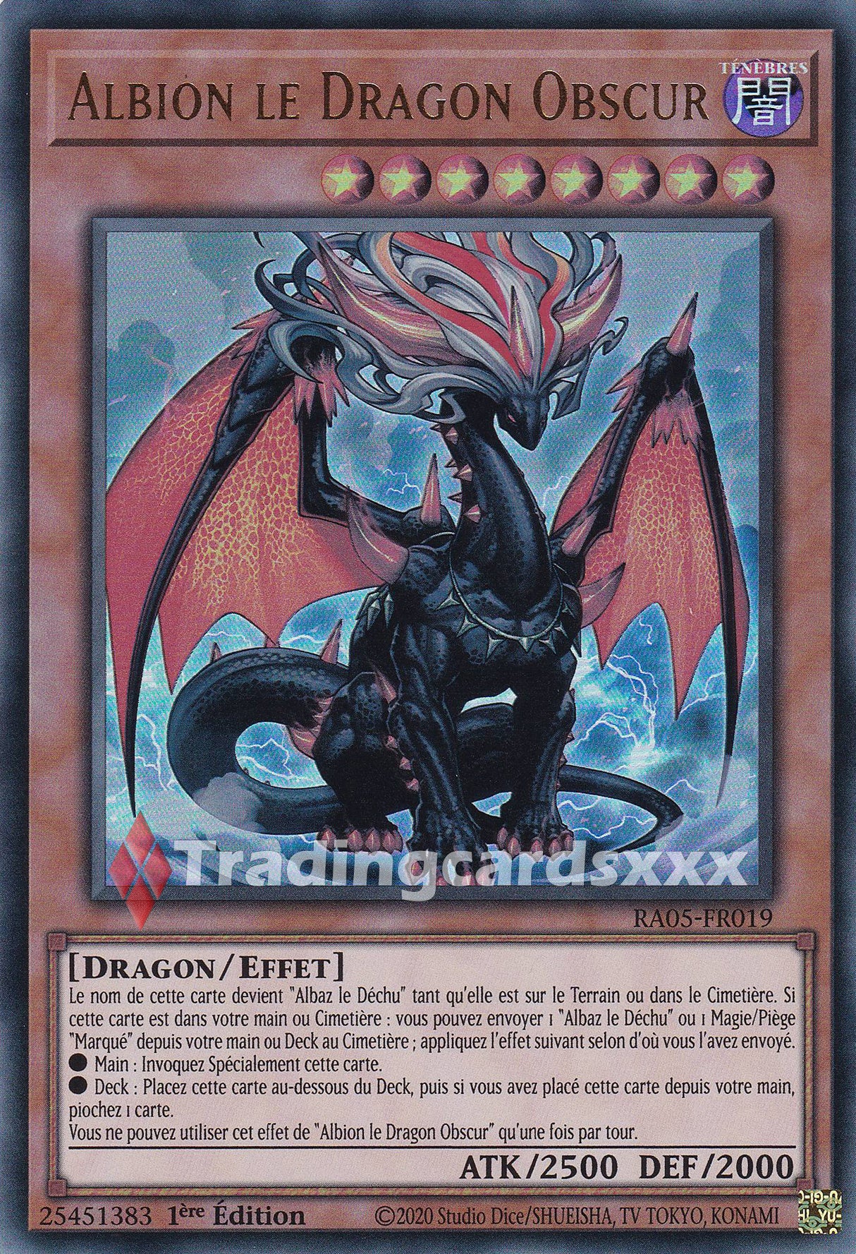 Yu-Gi-Oh! Albion le Dragon Obscur : UR RA05-FR019
