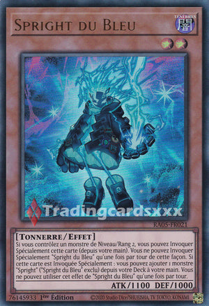 Yu-Gi-Oh! Spright du Bleu : UR RA05-FR021