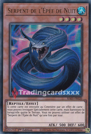 Yu-Gi-Oh! Serpent de l'Épée de Nuit : UR RA05-FR020