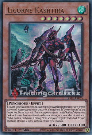 Yu-Gi-Oh! Licorne Kashtira : UR RA05-FR025