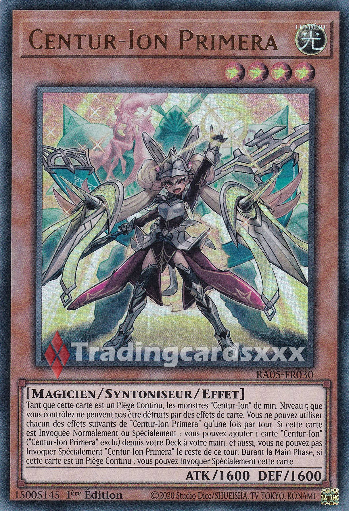 Yu-Gi-Oh! Centur-Ion Primera : UR RA05-FR030