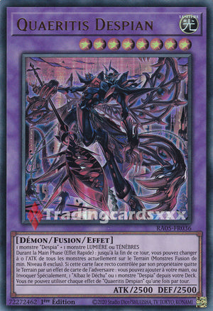 Yu-Gi-Oh! Quaeritis Despian : UR RA05-FR036