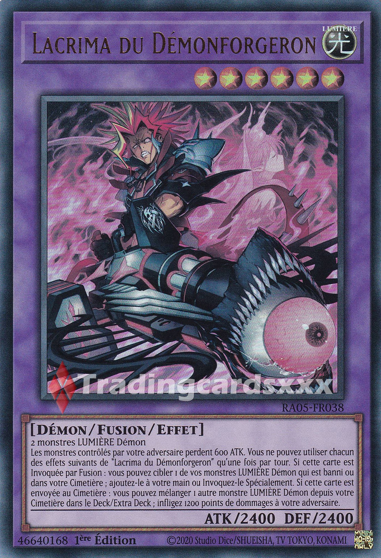 Yu-Gi-Oh! Lacrima du Démonforgeron : UR RA05-FR038