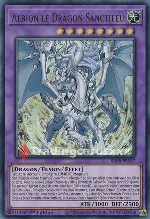 Yu-Gi-Oh! Albion le Dragon Sanctifeu : UR RA05-FR037