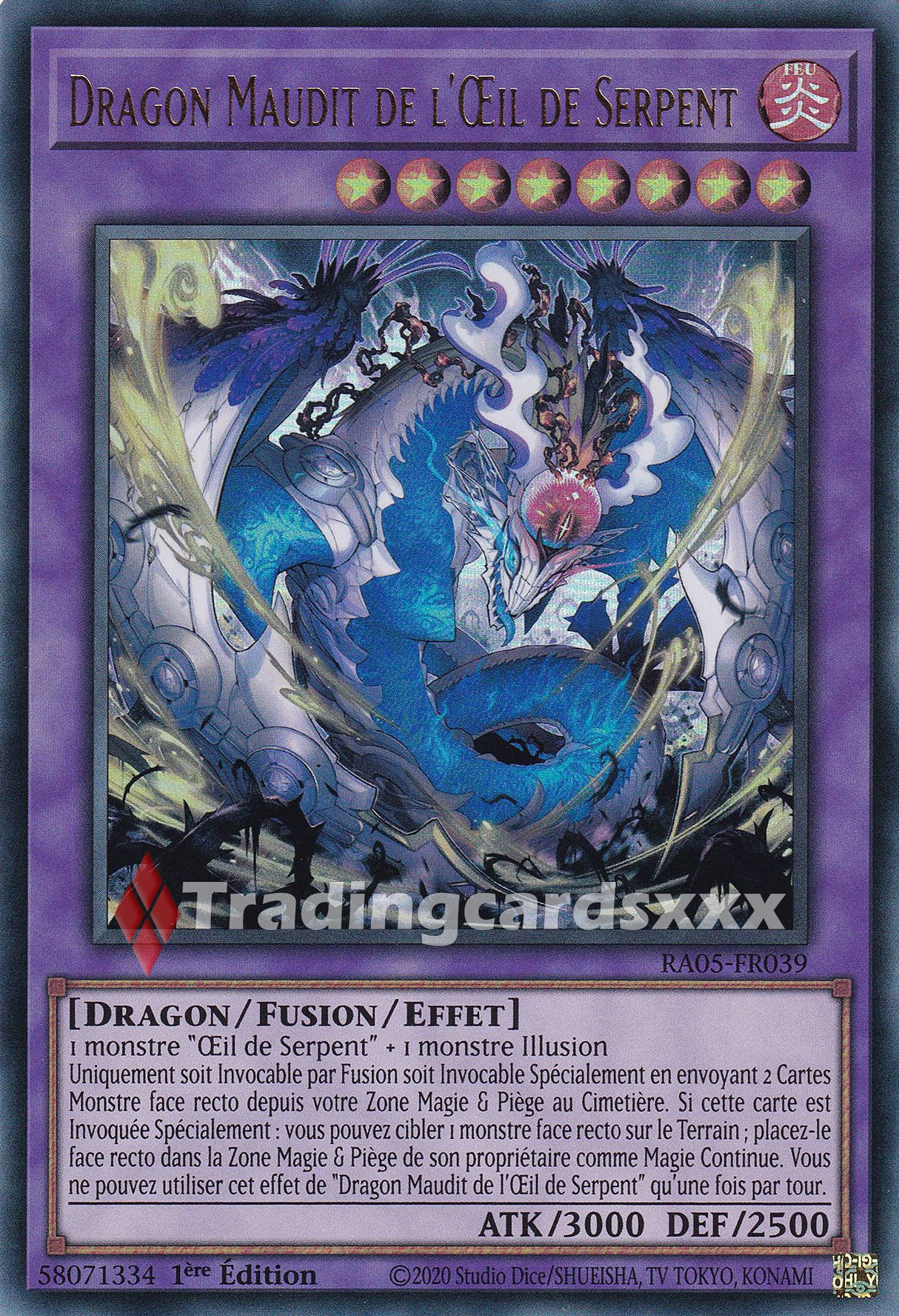 Yu-Gi-Oh! Dragon Maudit de l'Œil de Serpent : UR RA05-FR039