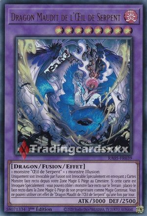 Yu-Gi-Oh! Dragon Maudit de l'Œil de Serpent : UR RA05-FR039
