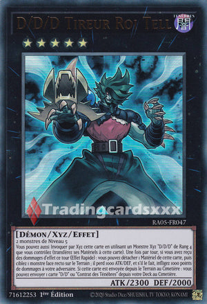 Yu-Gi-Oh! D/D/D Tireur Roi Tell : UR RA05-FR047