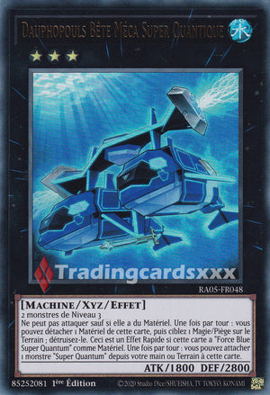 Yu-Gi-Oh! Dauphopouls Bête Méca Super Quantique : UR RA05-FR048