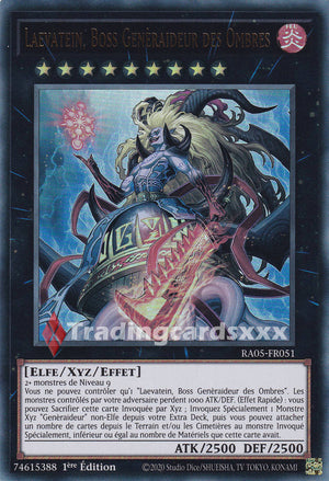 Yu-Gi-Oh! Laevatein, Boss Genèraideur des Ombres : UR RA05-FR051