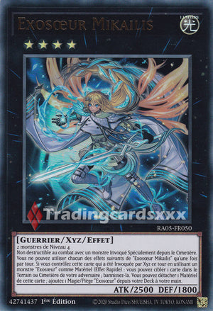 Yu-Gi-Oh! Exosœur Mikailis : UR RA05-FR050