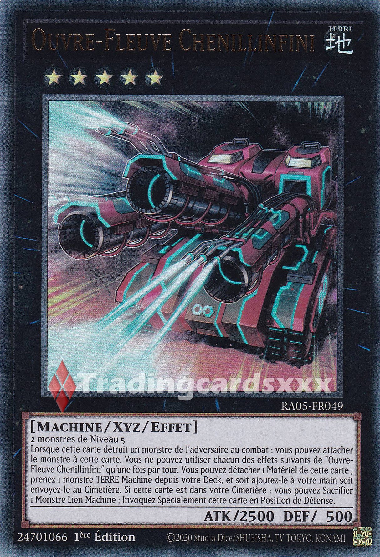 Yu-Gi-Oh! Ouvre-Fleuve Chenillinfini : UR RA05-FR049