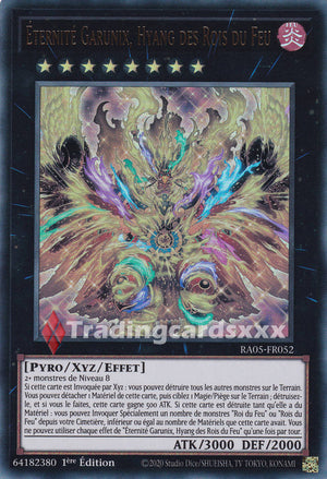 Yu-Gi-Oh! Éternité Garunix, Hyang des Rois du Feu : UR RA05-FR052