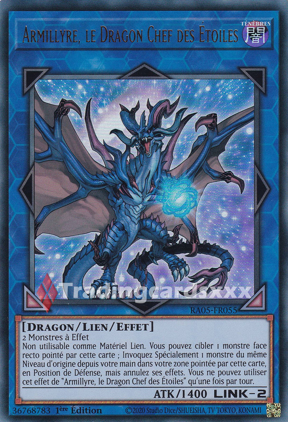 Yu-Gi-Oh! Armillyre, le Dragon Chef des Étoiles : UR RA05-FR055