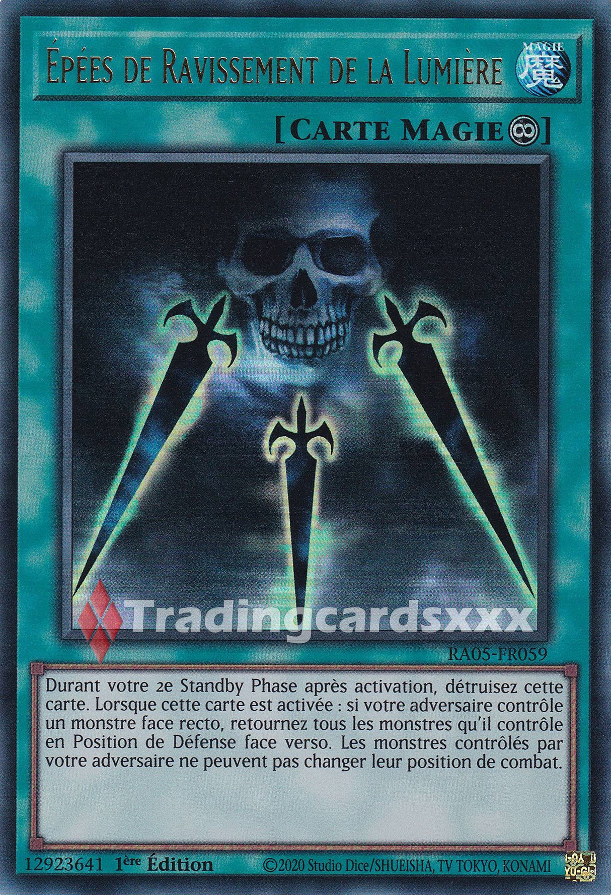 Yu-Gi-Oh! Épées de Ravissement de la Lumière : UR RA05-FR059