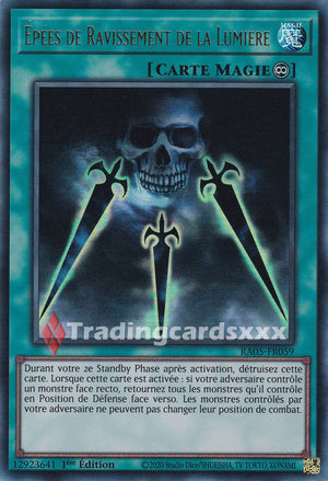 Yu-Gi-Oh! Épées de Ravissement de la Lumière : UR RA05-FR059