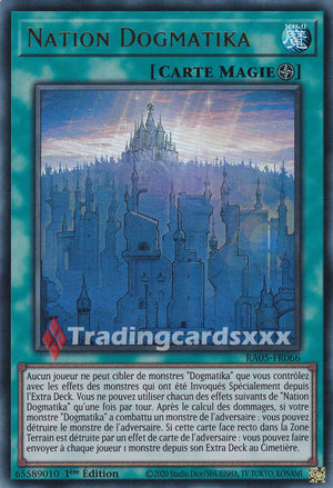 Yu-Gi-Oh! Nation Dogmatika : UR RA05-FR066