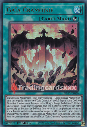 Yu-Gi-Oh! Gaïa Cramoisie : UR RA05-FR070