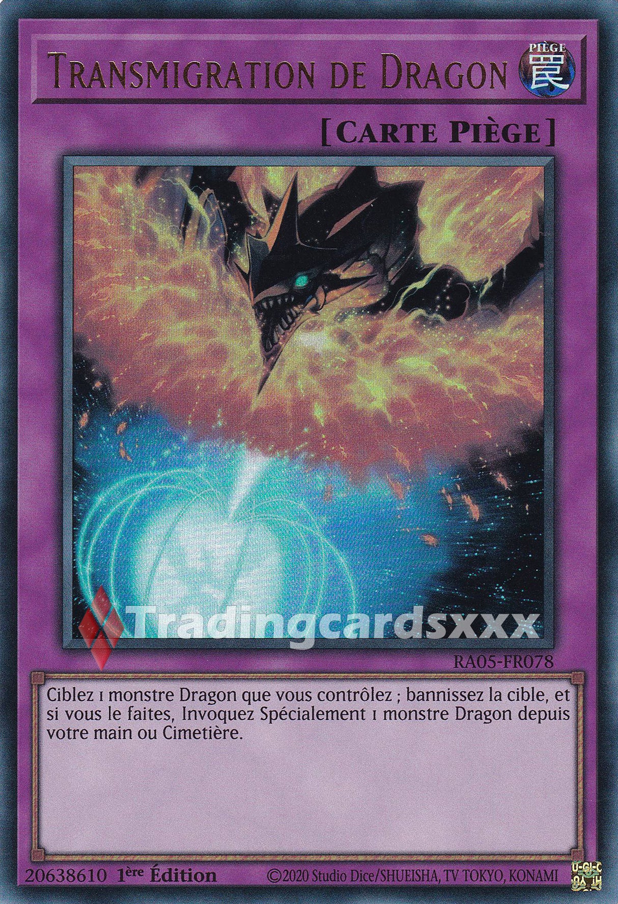 Yu-Gi-Oh! Transmigration de Dragon : UR RA05-FR078