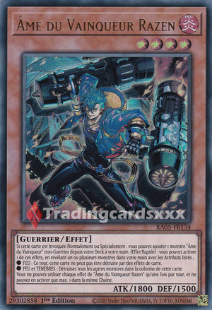 Yu-Gi-Oh! Âme du Vainqueur Razen : UR RA05-FR134
