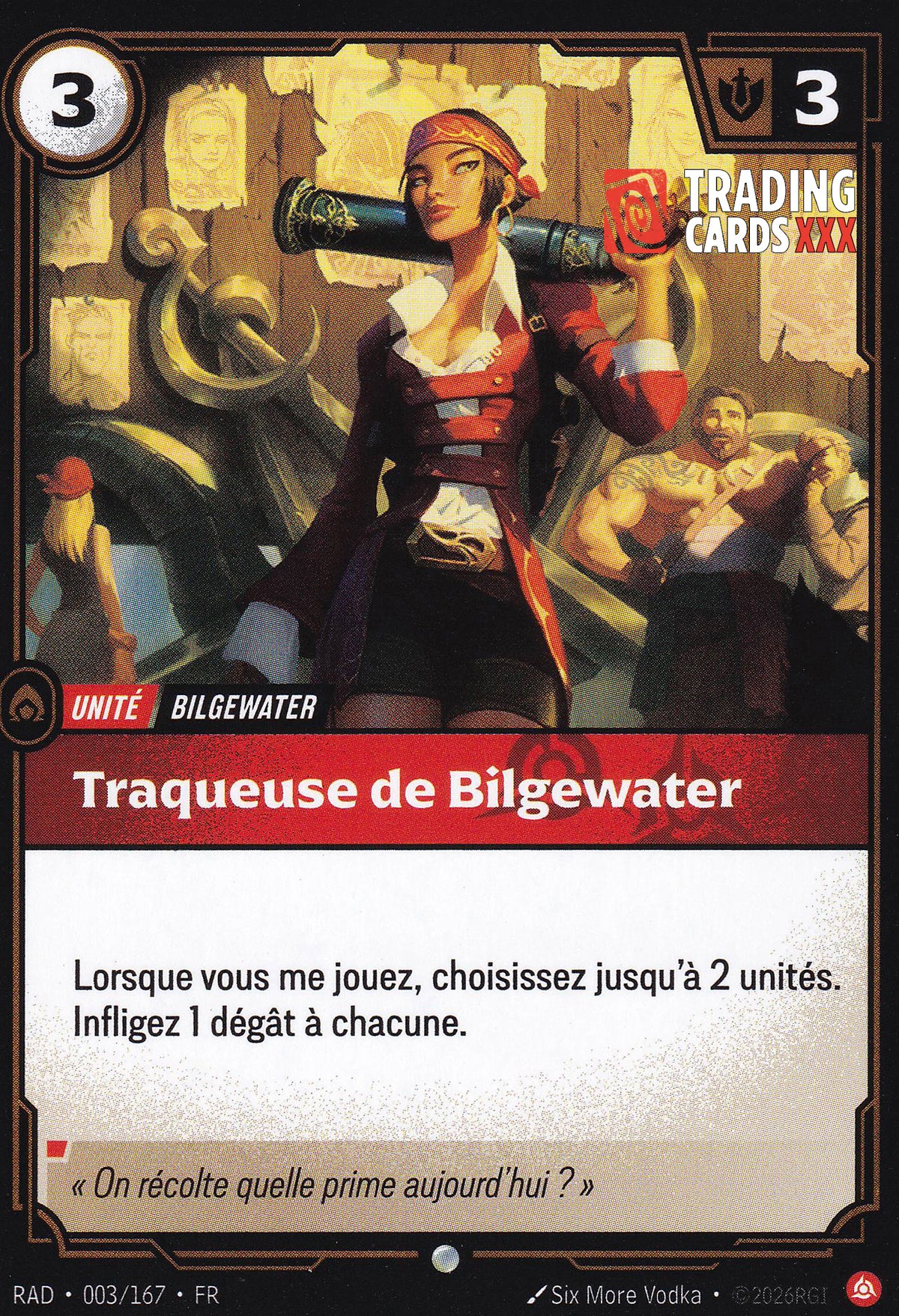 Riftbound - Traqueuse de Bilgewater : C RAD-003/167 FR
