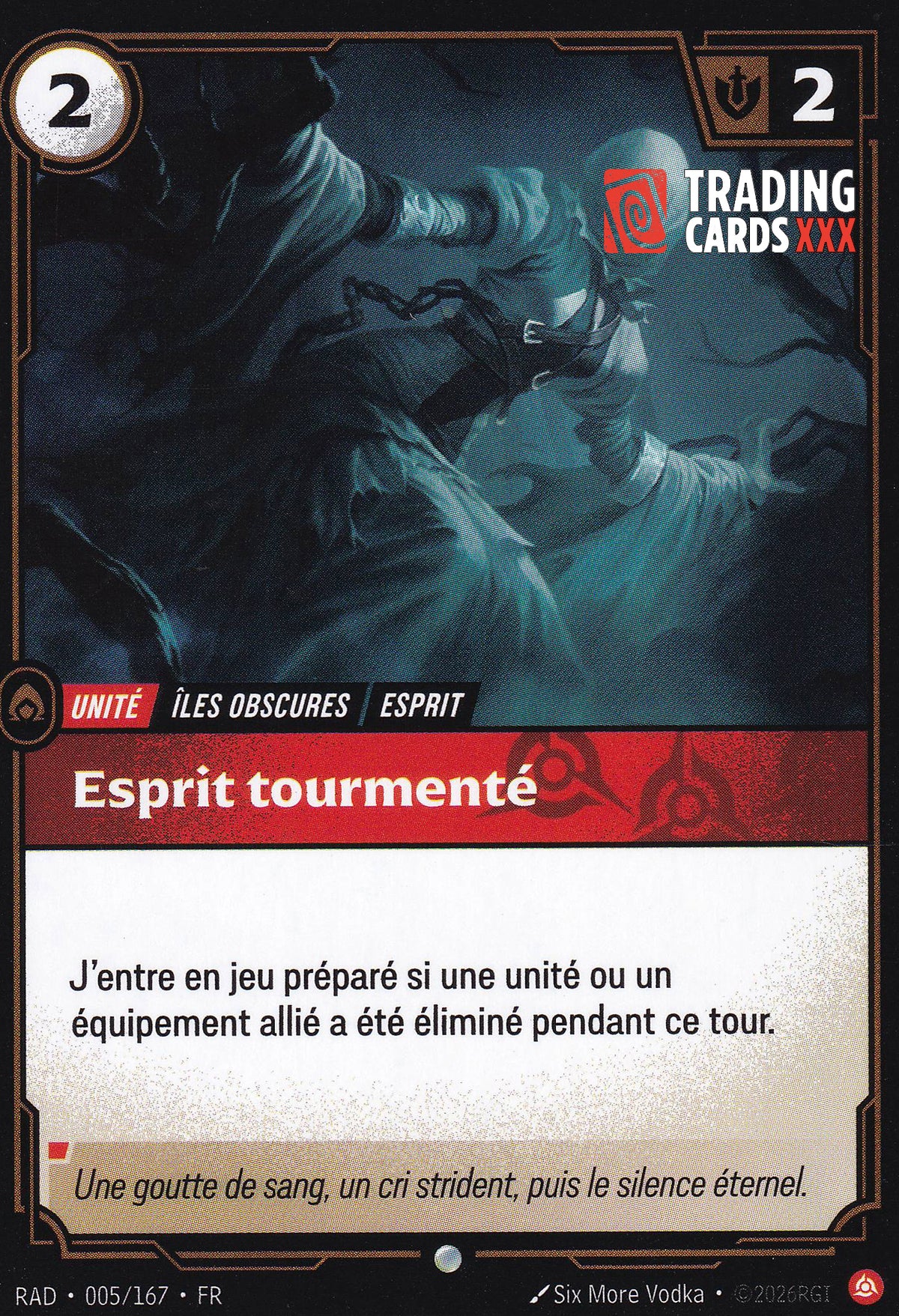 Riftbound - Esprit tourmenté : C RAD-005/167 FR