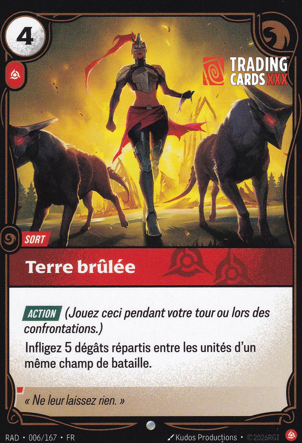 Riftbound - Terre brûlée : C RAD-006/167 FR