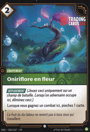 Riftbound - Oniriflore en fleur : C RAD-024/167 FR