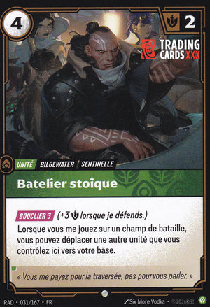 Riftbound - Batelier stoïque : C RAD-031/167 FR