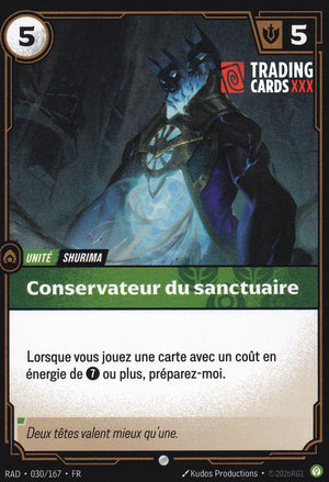 Riftbound - Conservateur du sanctuaire : C RAD-030/167 FR