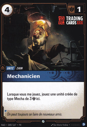 Riftbound - Mecanicien : C RAD-049/167 FR