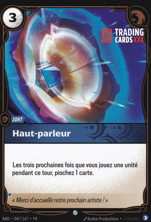 Riftbound - Haut-parleur : C RAD-047/167 FR
