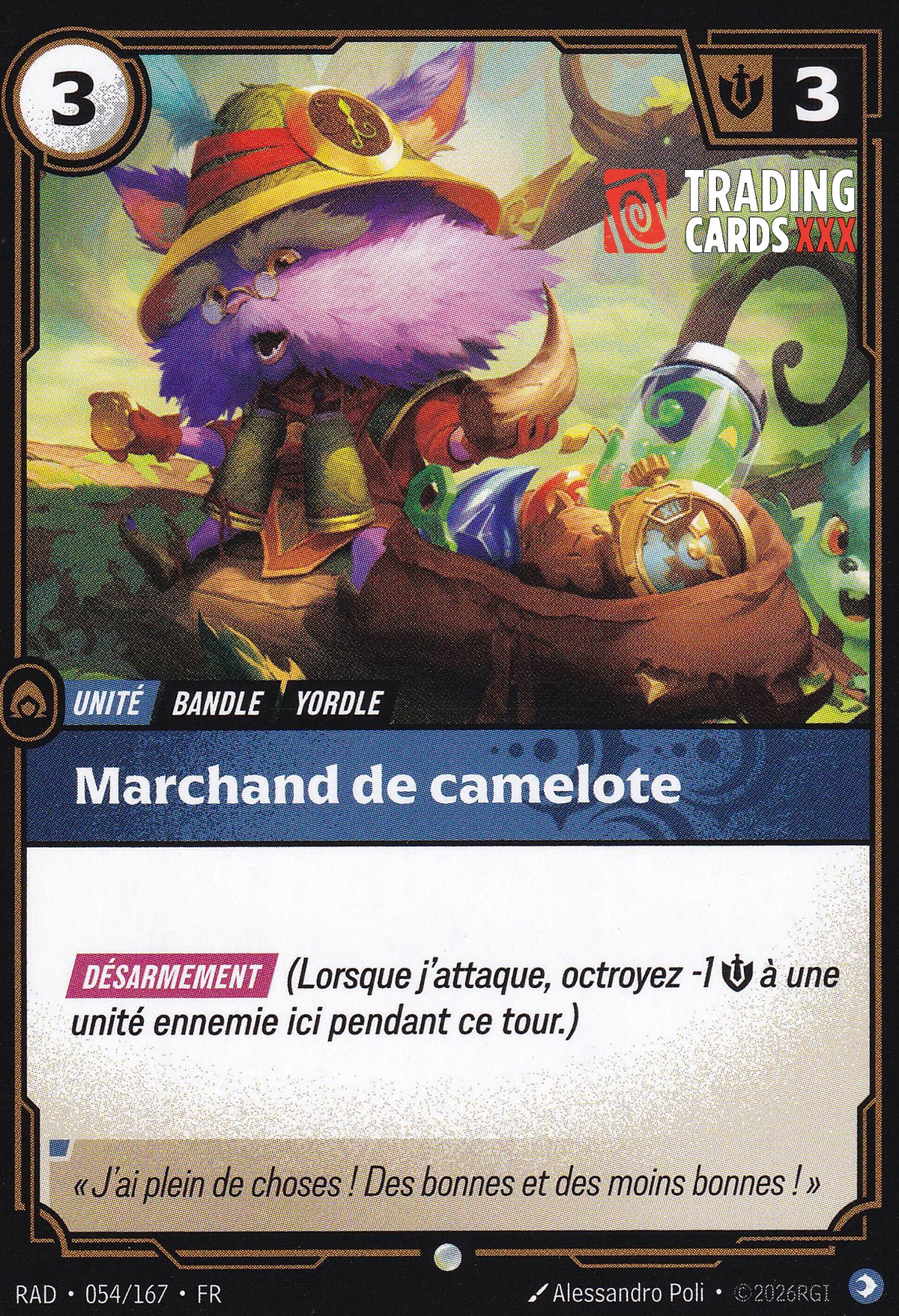 Riftbound - Marchand de camelote : C RAD-054/167 FR