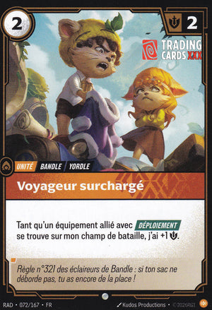 Riftbound - Voyageur surchargé : C RAD-072/167 FR