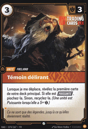Riftbound - Témoin délirant : C RAD-074/167 FR