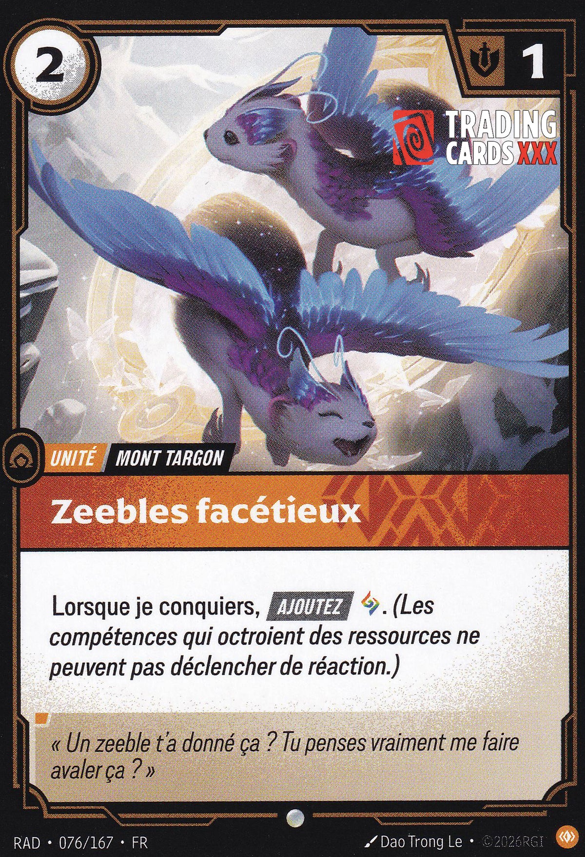 Riftbound - Zeebles facétieux : C RAD-076/167 FR