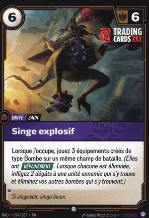 Riftbound - Singe explosif : C RAD-094/167 FR