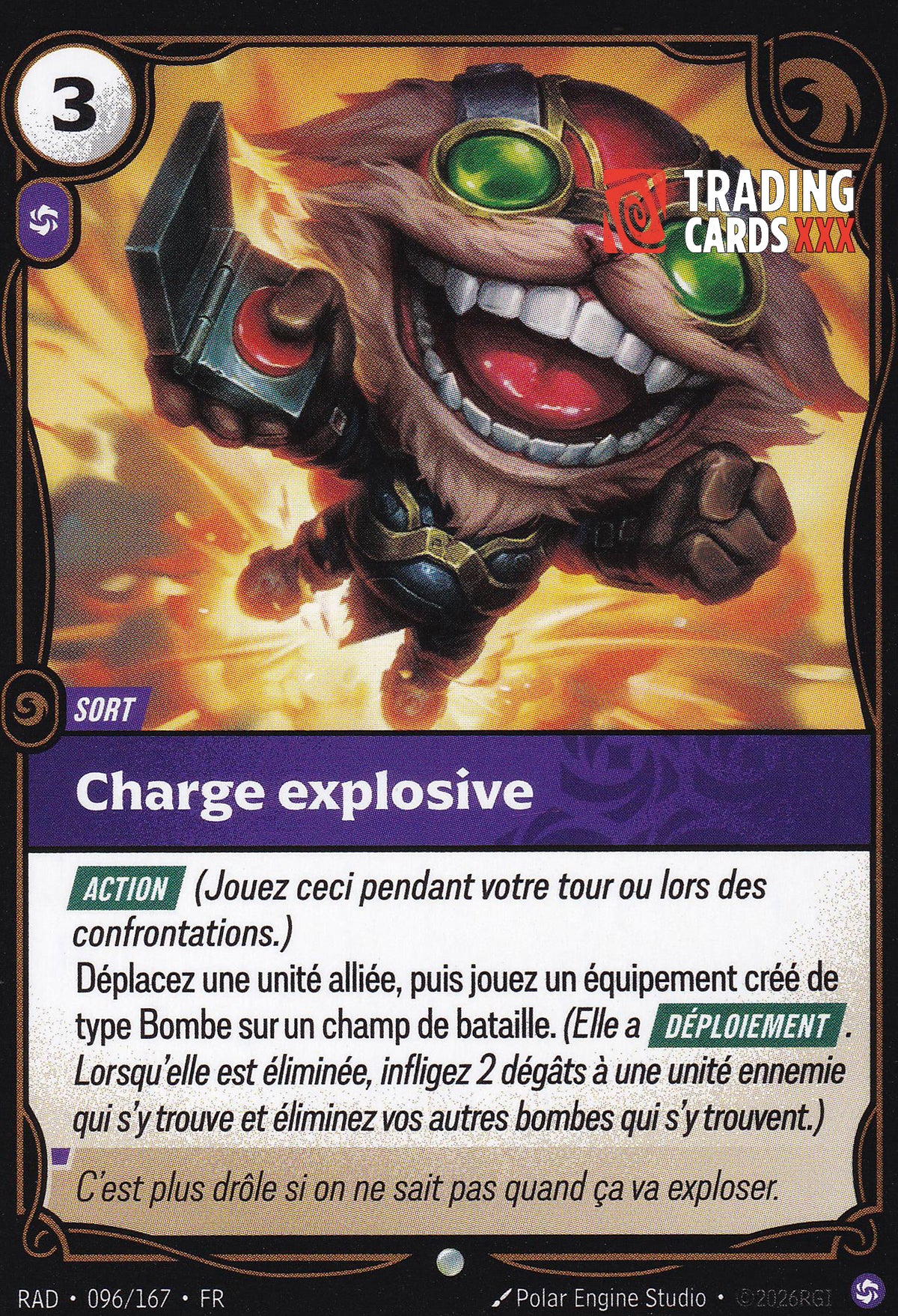 Riftbound - Charge explosive : C RAD-096/167 FR