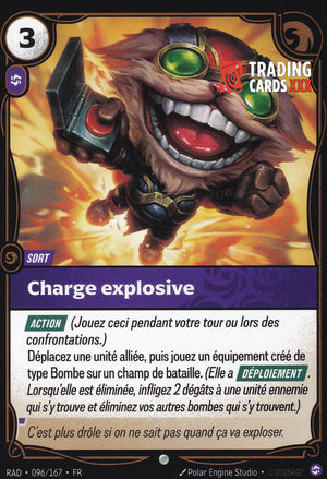 Riftbound - Charge explosive : C RAD-096/167 FR