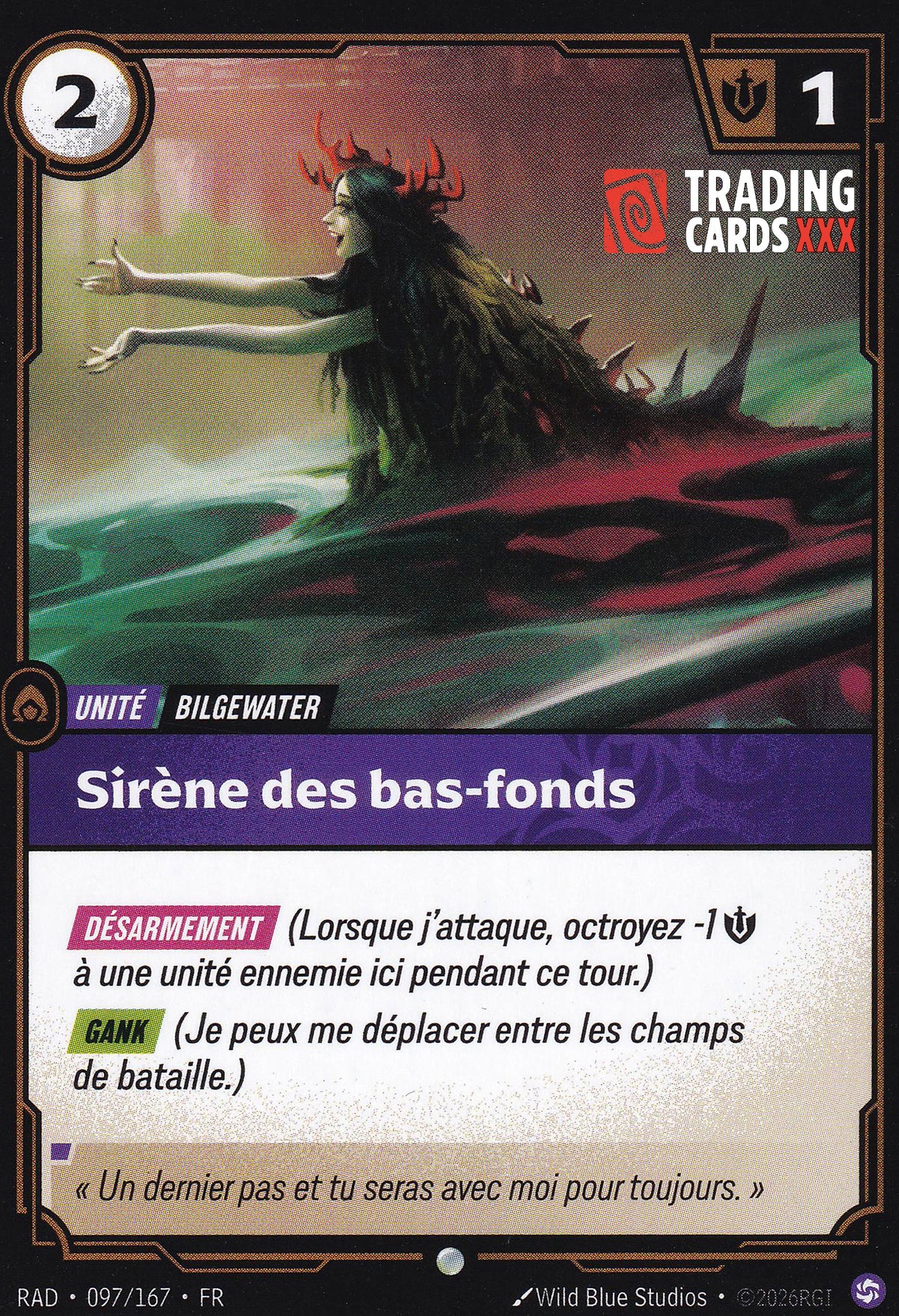 Riftbound - Sirène des bas-fonds : C RAD-097/167 FR