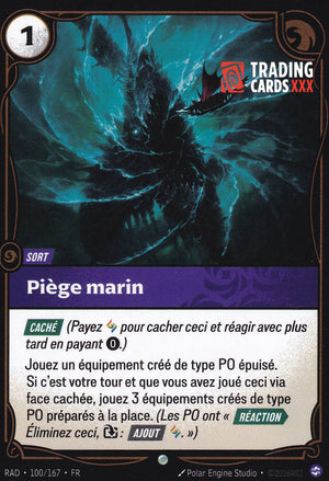 Riftbound - Piège marin : C RAD-100/167 FR