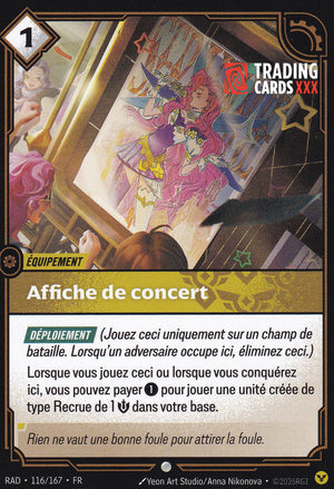 Riftbound - Affiche de concert : C RAD-116/167 FR