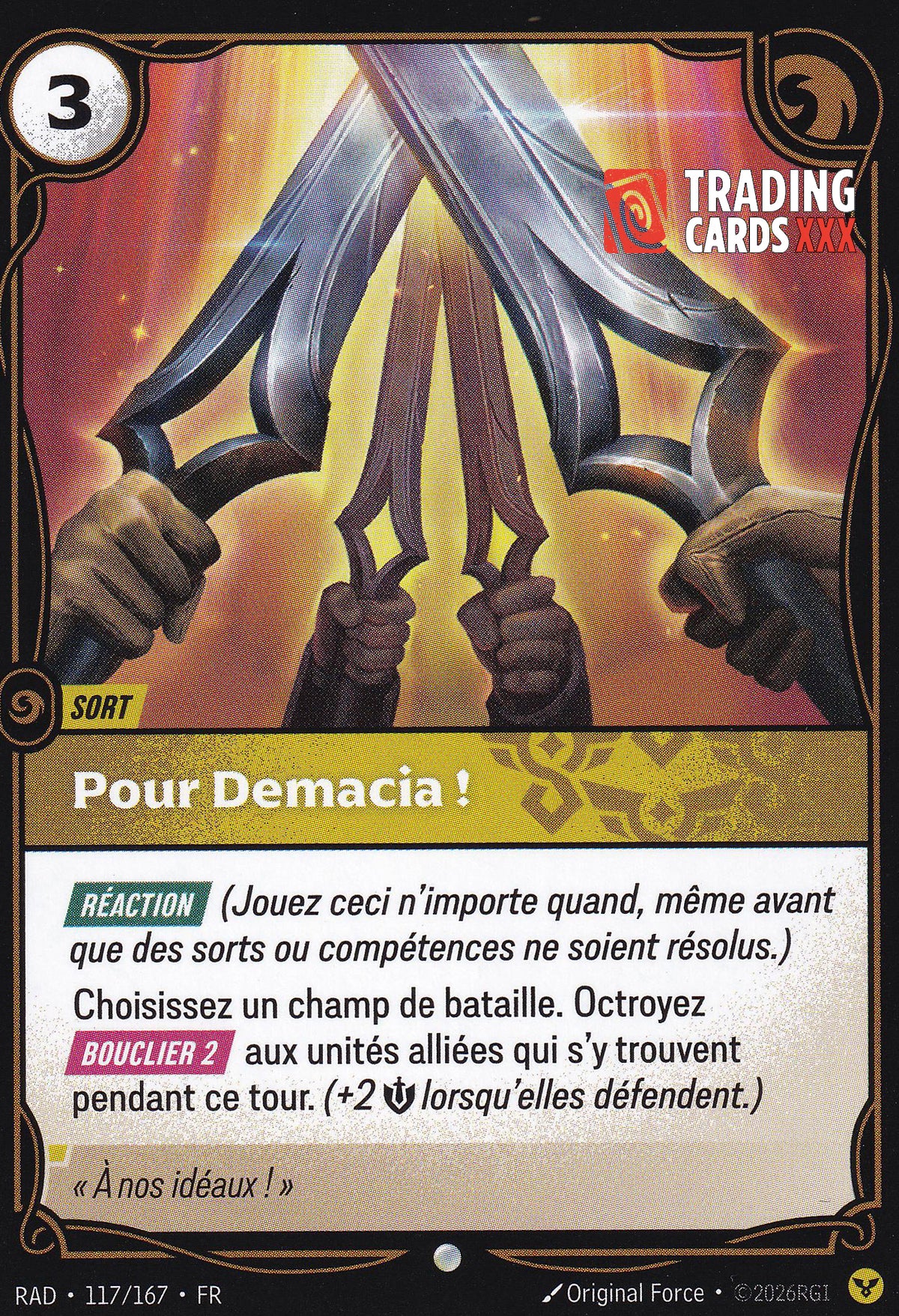Riftbound - Pour Demacia ! : C RAD-117/167 FR