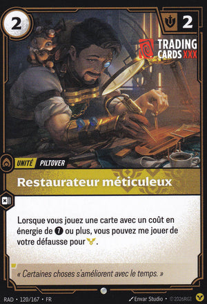 Riftbound - Restaurateur méticuleux : C RAD-120/167 FR