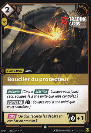 Riftbound - Bouclier du protecteur : C RAD-123/167 FR