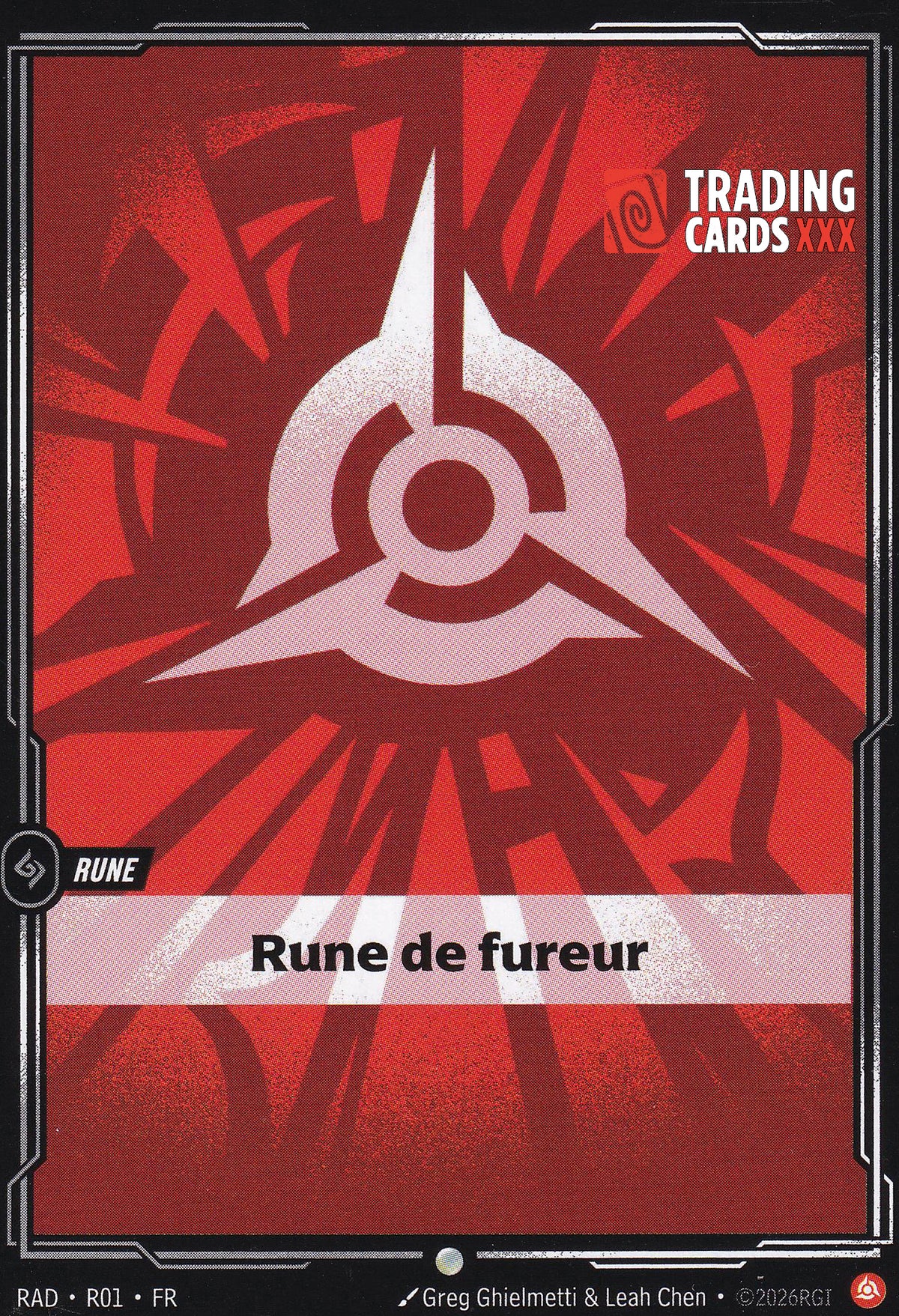 Riftbound - Rune de fureur : C RAD-R01 FR