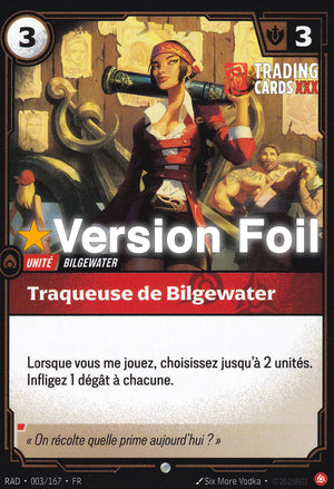 Riftbound - Traqueuse de Bilgewater : Foil C RAD-003/167 FR
