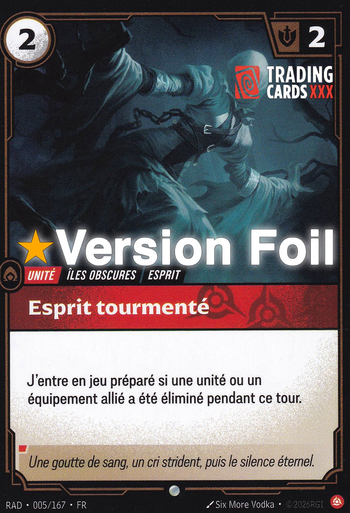 Riftbound - Esprit tourmenté : Foil C RAD-005/167 FR